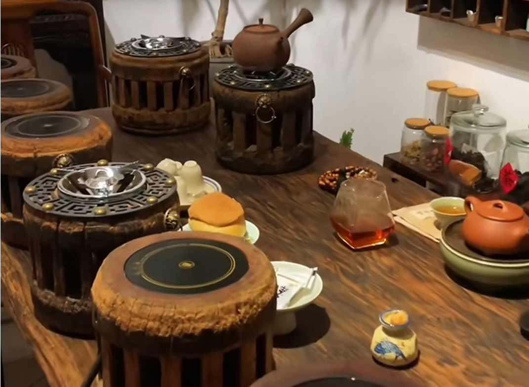 【视频】岁月磨木韵，煮茶暖时光｜老木头定制电陶炉【凤羽】<